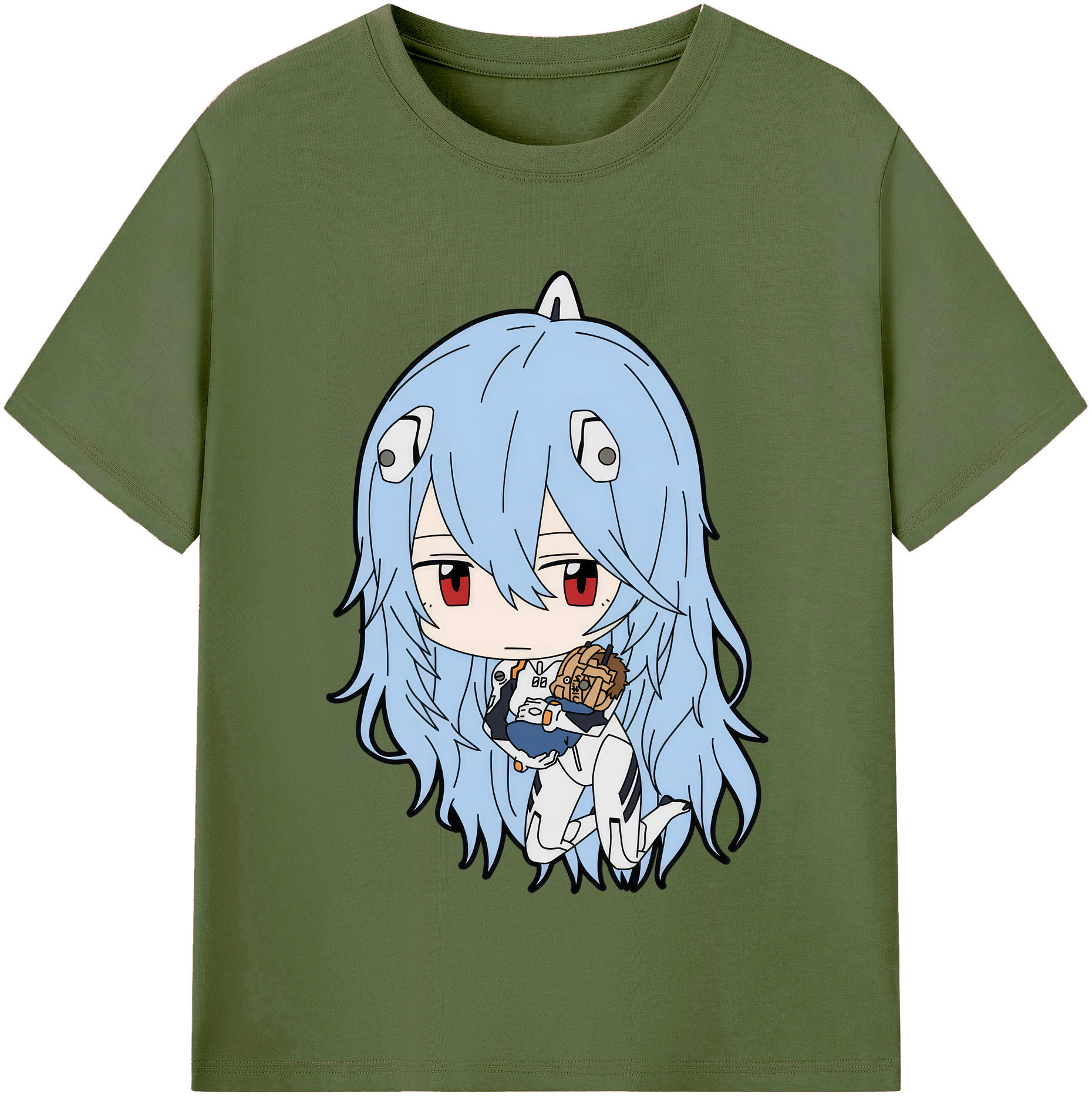 （画像用） EVA 新世紀エヴァンゲリオン 綿100％半袖Tシャツ（フロントプリント）